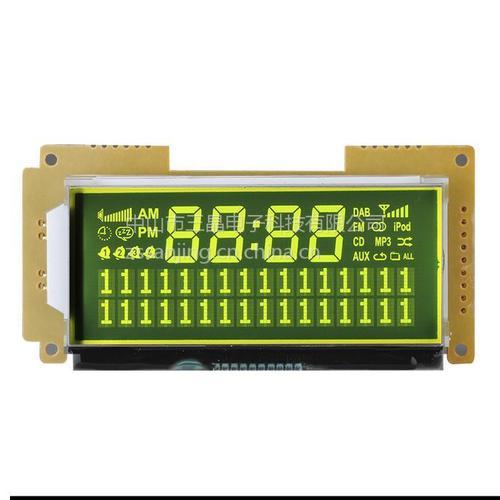 电子元器件 lcd系列产品 saj/三晶厂家定制段码点阵8字lcd液晶屏 指南
